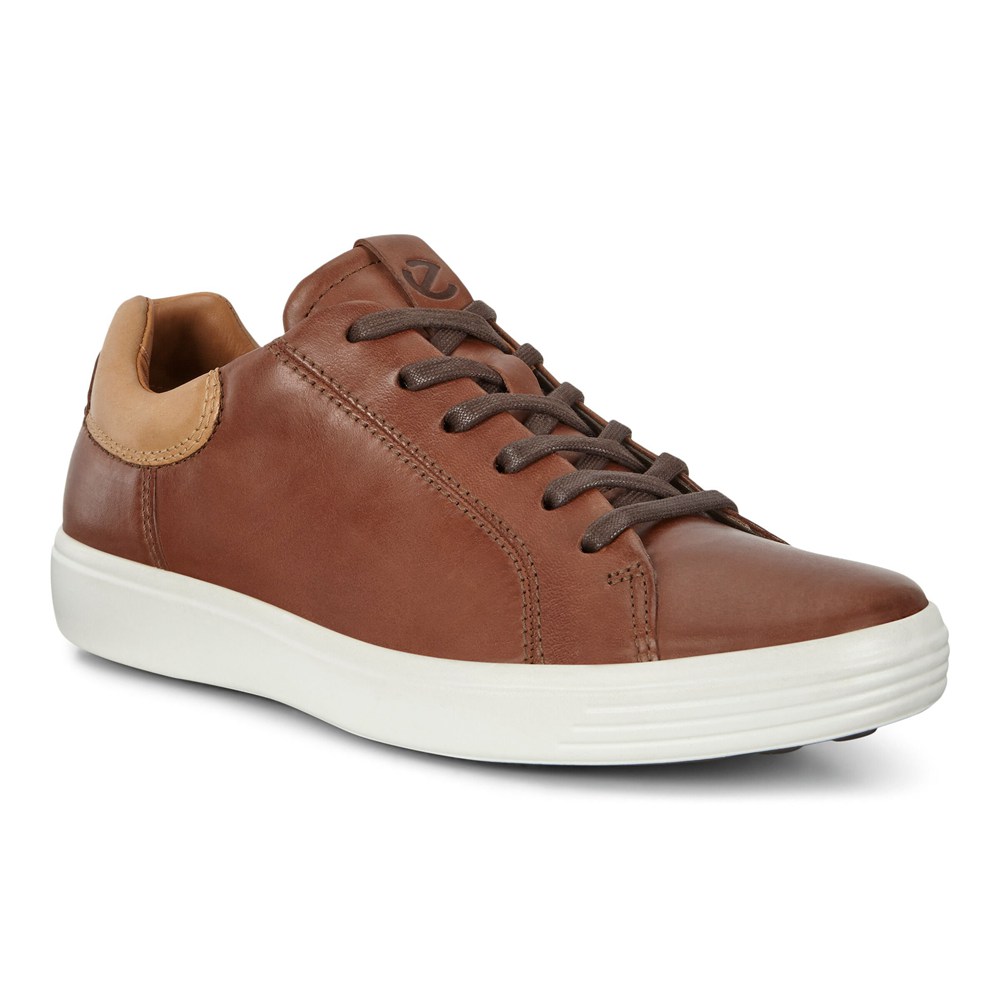 ECCO Mens Sneakers Brown - Soft 7 Streets - GKX-362548